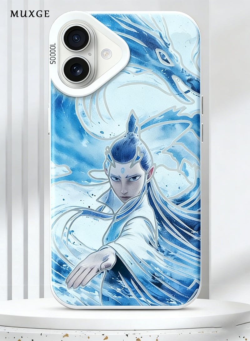 MUXGE iPhone 16 Plus Case - Ao Bing Art from Ne Zha (Chaos at Sea) - Image 2